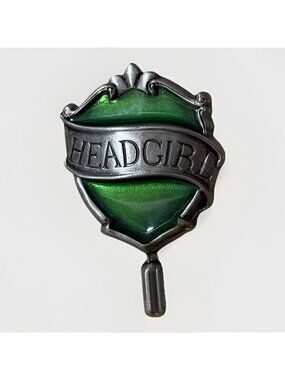 Authentic Universal Studios Harry Potter Slytherin Head Girl Pin Genuine